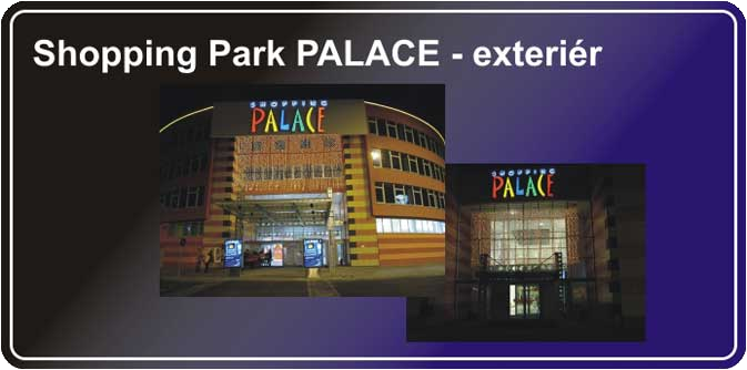 Projekt exteriéru - Shopping part Palace