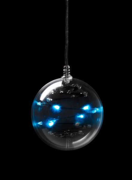 Transparent Ball - 3D efekt spirála